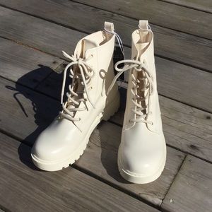 Brand new H&M combat boots